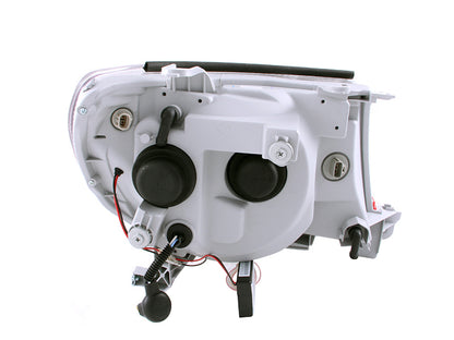 ANZO 2005-2011 Toyota Tacoma Proyector Faros delanteros con Halos Chrome