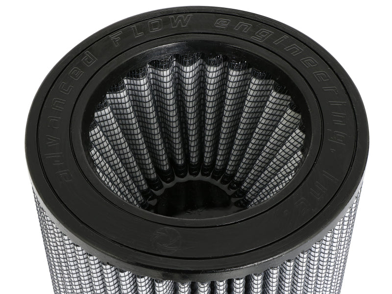 aFe MagnumFLOW Pro DRY S Filtro de ar universal 4 pol F x 6 pol B (mt2) x 5,5 pol T (Inv) x 7,5 pol A
