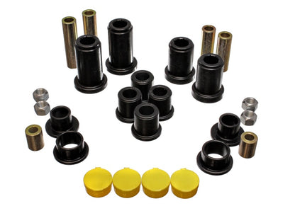 Energy Suspension 99-07 General Motors (varios) juego de bujes de brazo de control delantero negro