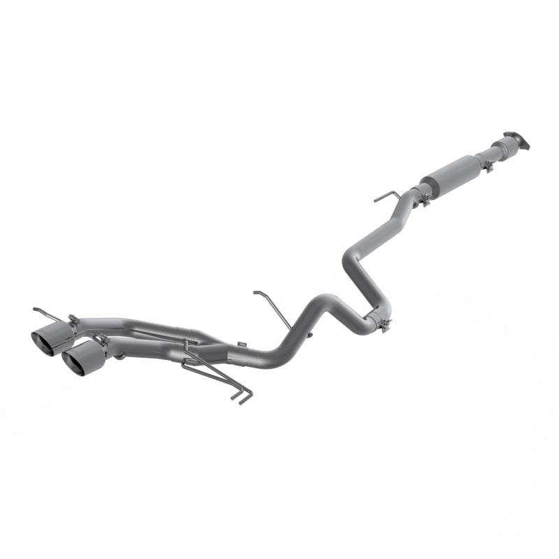 MBRP 13-18 Hyundai Veloster Turbo 2.5in T304 com 4in. Dicas OD - Saída Dupla Cat Back
