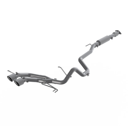 MBRP 13-18 Hyundai Veloster Turbo 2.5in T304 com 4in. Dicas OD - Saída Dupla Cat Back