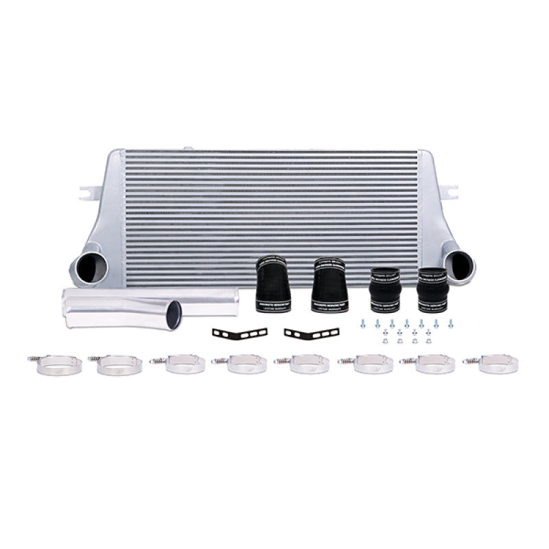 Mishimoto 94-02 Dodge Ram 2500 5.9L Cummins Intercooler Kit com Tubos (Prata)