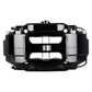 StopTech 03-06 Evo Front BBK w/ Black ST-40 Calipers Slotted Zinc 355x32mm Rotors Pads and SS Lin