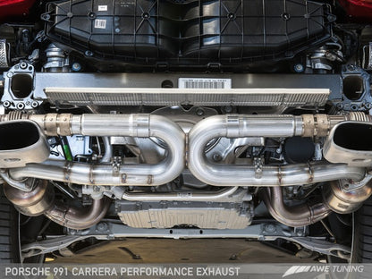 Escape AWE Tuning 991 Carrera Performance - Use puntas de stock