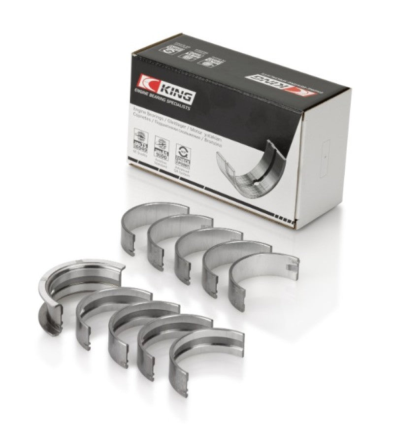 King Engine Bearings GM 265/283/302/327 8 Cyl (Size STD) Main Bearing Set
