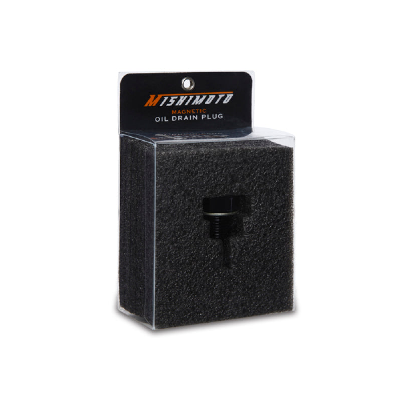 Tapón de vaciado de aceite magnético Mishimoto M18 x 1,5 negro