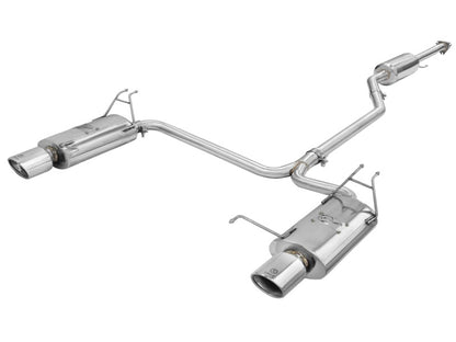 escape Takeda 2,25 pol. a 2 pol. 304SS Cat-Back com pontas polidas 08-12 Honda Accord Coupe V6 3,5L
