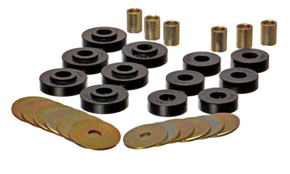 Conjunto de suporte de carroceria GM Corvette preto Energy Suspension