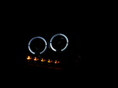 ANZO 2004-2008 Ford F-150 Projetor Faróis c/ Halo e LED Preto G2