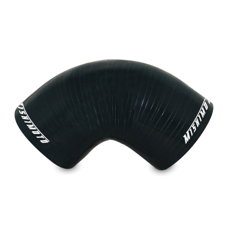 Acoplador de 90 graus preto Mishimoto 3 pol.