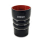 Vibrant Silicone Coupling 4 Ply Aramid CAC Transition Hose 3.25in x 3in Inlet/Outlet - Black