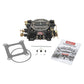 Edelbrock Carburetor AVS2 Series 650 CFM Manual Choke Black Powder Coated (Non-EGR)