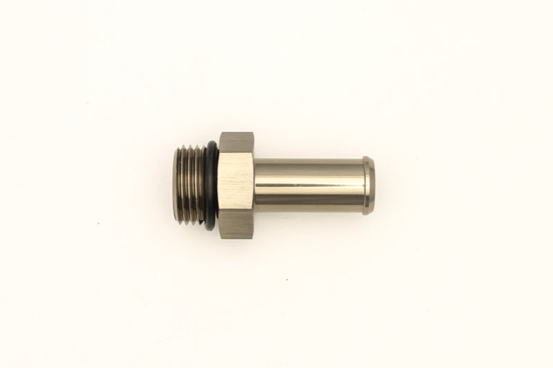 Encaixe DeatschWerks 8AN ORB macho para rebarba de 1/2 pol. (rebarba simples - incl. O-ring)