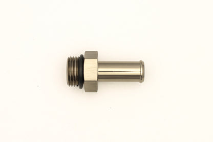 Encaixe DeatschWerks 8AN ORB macho para rebarba de 1/2 pol. (rebarba simples - incl. O-ring)