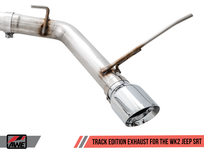 Escape AWE Tuning 2020 Jeep Grand Cherokee SRT Track Edition - Chrome Silver Tips