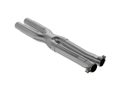 MBRP 20-22 Ford Mustang GT500 T409 Bypass de resonador de 3 pulgadas de acero inoxidable