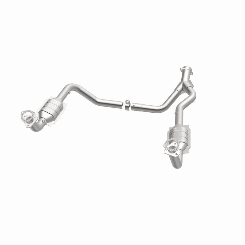 MagnaFlow DF Cat. Conv 95-99 Range Rover 4.0/4.6L GEMS Y-Pipe Assembly *NOT FOR SALE IN CALIFORNIA*