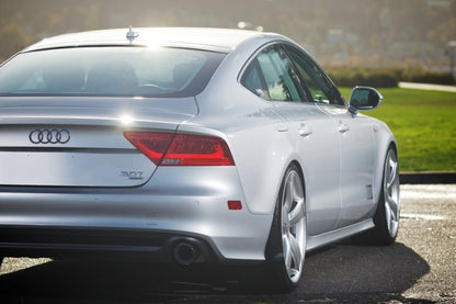 Escape AWE Tuning Audi C7 A7 3.0T Touring Edition - saída dupla Diamond Black Tips