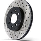 StopTech 91-96 Chevrolet Caprice Sport Drilled & Slotted Front Left Rotor