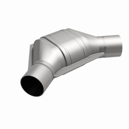 MagnaFlow Universal Catalytic Converter 2.50inch Angled In/Out FED