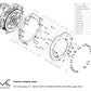 PMC Motorsport - Gearbox Adapter Plate GM Chevrolet LS - BMW M50 M52 M54 M57 S50 S52 S54 (F0M50-LS)