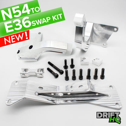 Drift HQ - BMW E36 to N54 SWAP MOUNT KIT