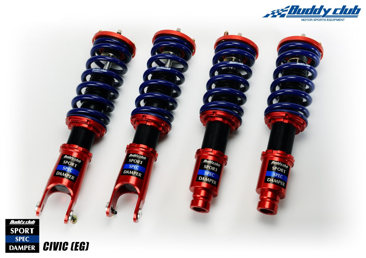 Buddy Club - Kit Sport Spec Damper Coilovers Honda Civic 92-00, Integra 94-01 EG/EK/DC2 (BC02-SSHEG)