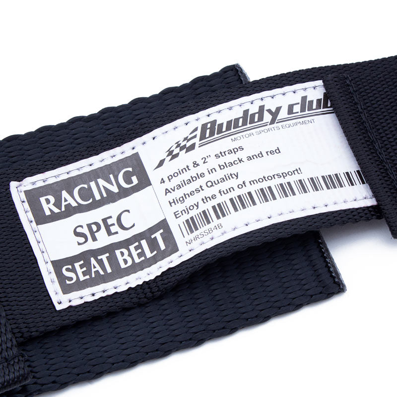 Buddy Club - Racing Spec 4 Point Seat Harness (BC08-RSSH4)