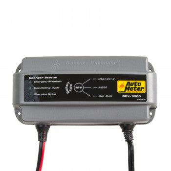 Auto Meter - BATTERY EXTENDER, 12V / 3A (BEX-3000)