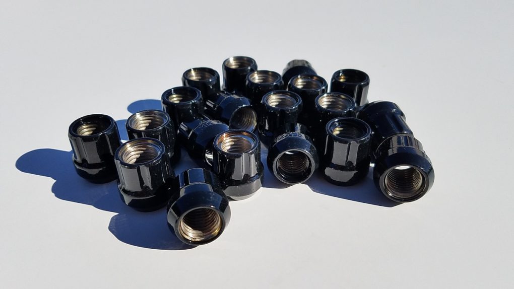 Motorsport Hardware - Tuercas de bloqueo de sintonizador corto de 12 × 1,5 (SET)