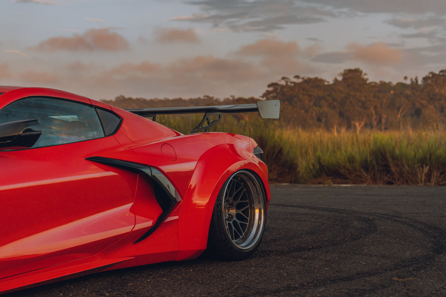 STREETHUNTER DESIGNS - C8 Side Vents (Pair)