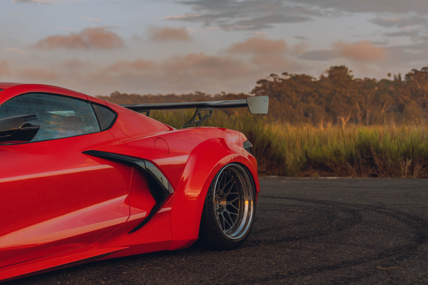 STREETHUNTER DESIGNS - C8 Wide Body Kit