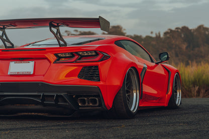 STREETHUNTER DESIGNS - C8 Rear Diffuser