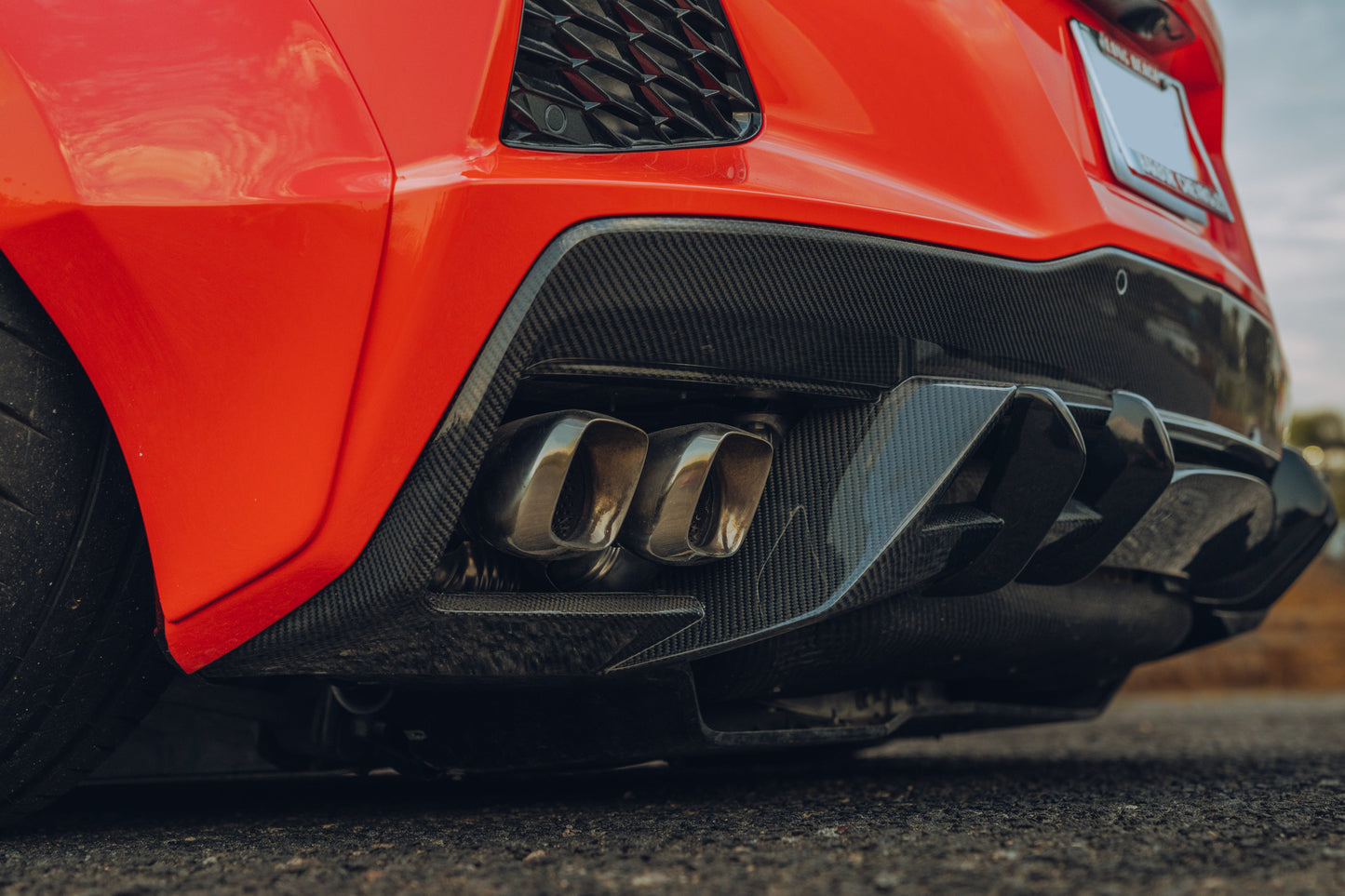 STREETHUNTER DESIGNS - C8 Rear Diffuser