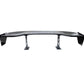NRG - CARBON FIBER SPOILER - UNIVERSAL (59") W / NRG ARROW CUT OUT STANDS AND NRG LOGO LARGE END PLATES