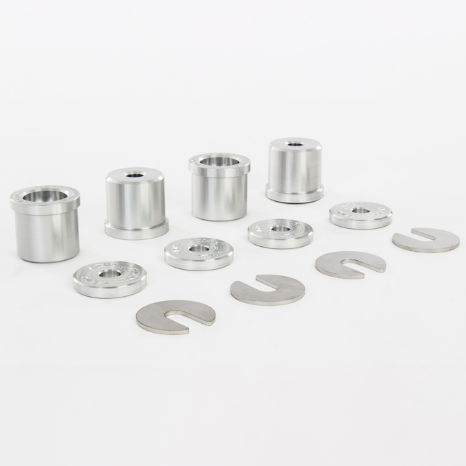 Sikky Manufacturing - conjunto de buchas do subquadro Nissan S13/S14 - ajustável (SM-BK101)
