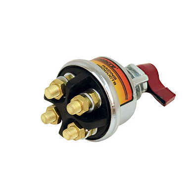 Longacre Racing - Interruptor de desconexão da bateria HD - 4 terminais 175 amperes de classificação contínua (45782)
