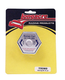 Longacre Racing - Tampa do radiador 29-31 psi (75265)