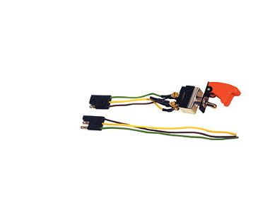 Longacre Racing - Combinação de interruptor de ignição/partida com tampa rebatível para baixo - DESLIGADO (45490)