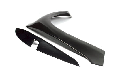 HARD Motorsport - BMW E46 Sedan M3-Style Motorsport Fender Flares- FULL SET (E46FLARE4D.FULL)