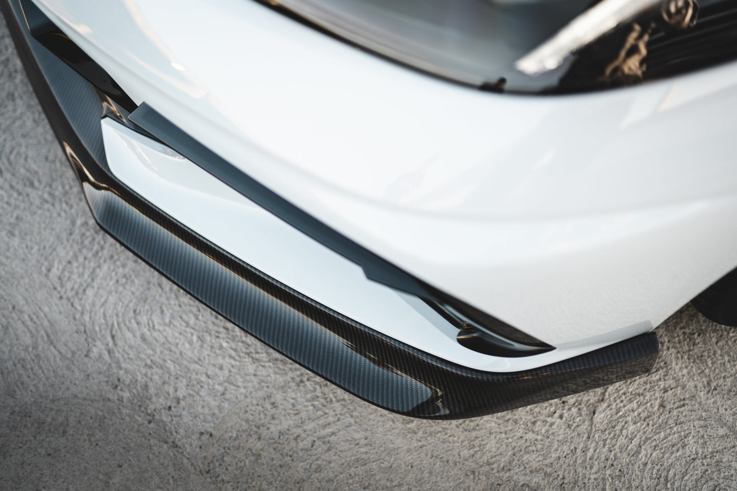 STREETHUNTER DESIGNS - C8 Front Lip (Stock Body)