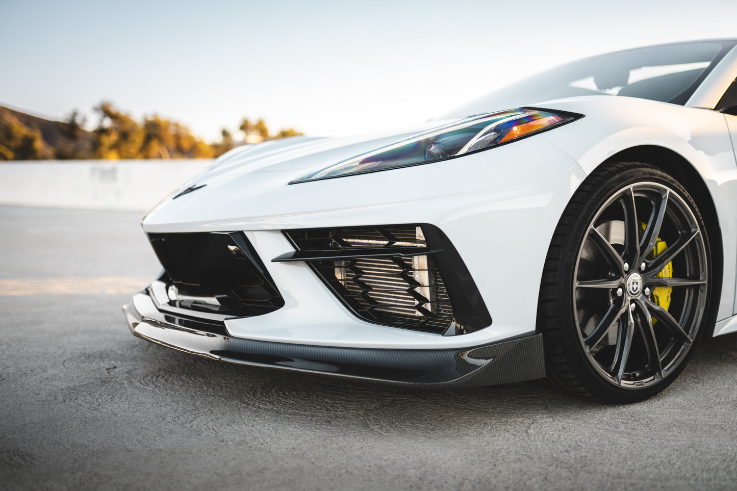 STREETHUNTER DESIGNS - C8 Front Lip (Stock Body)