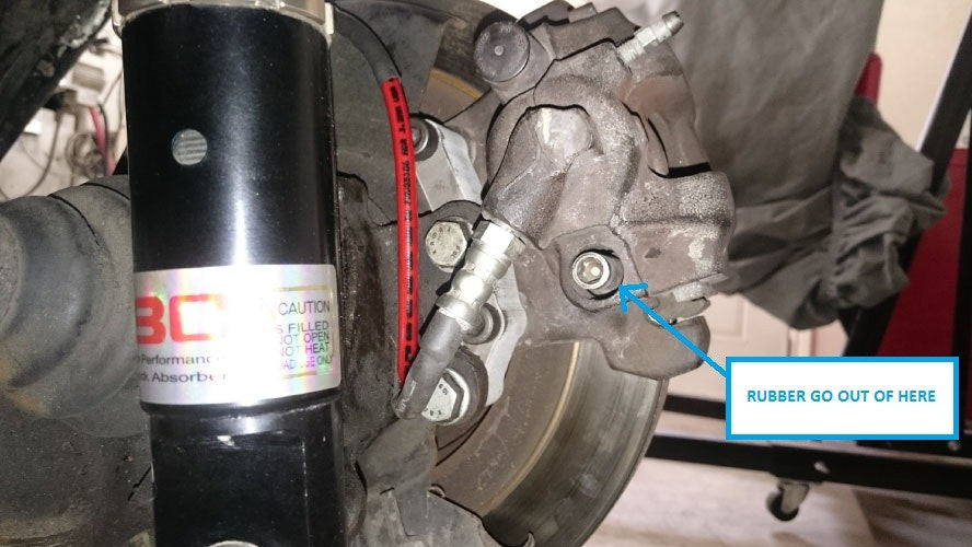 SRS-Concept - SOLID BRAKE CALIPER SLIDER PINS (1571)
