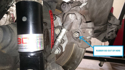 SRS-Concept - SOLID BRAKE CALIPER SLIDER PINS (1571)