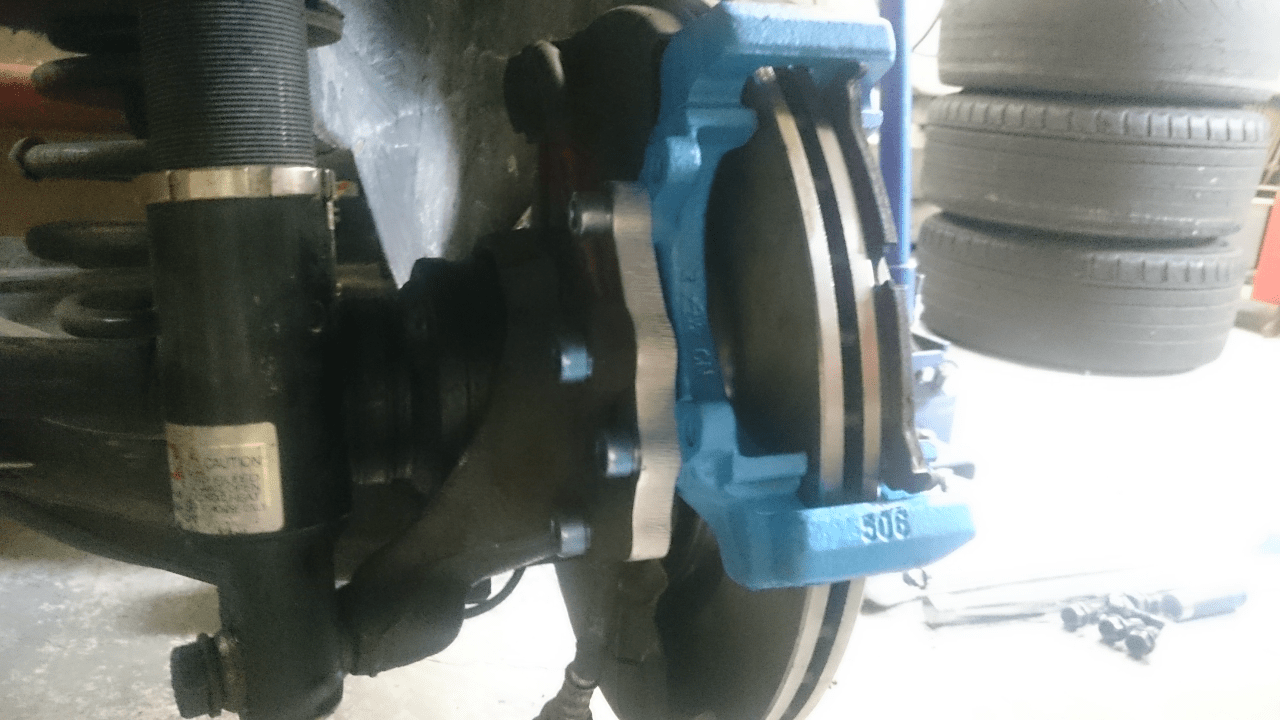 SRS-Concept - E36 318ti Big brake adapter kit (1847)