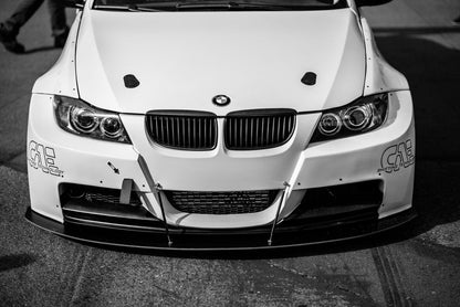 HARD Motorsport - BMW E9X Leichtbau - Divisor dianteiro largo (E9XSPLITTERWIDE)