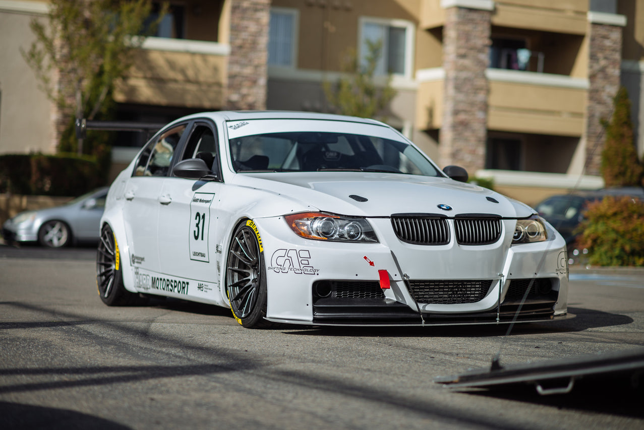 HARD Motorsport - BMW E9X Leichtbau - Wide Front Splitter (E9XSPLITTERWIDE)