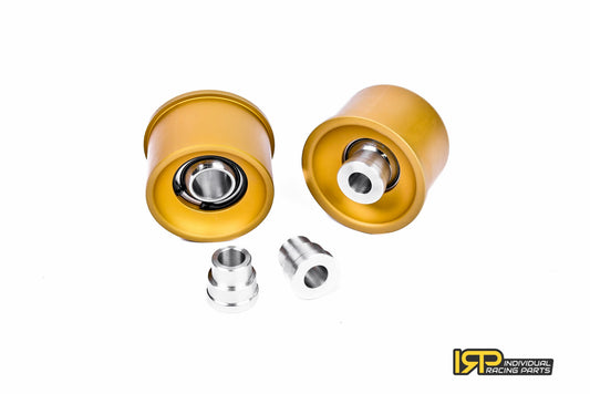 IRP - Casquillos de brazo oscilante trasero (carcasa de aluminio con rodamiento) BMW E36, E46 (IRPFD-2)