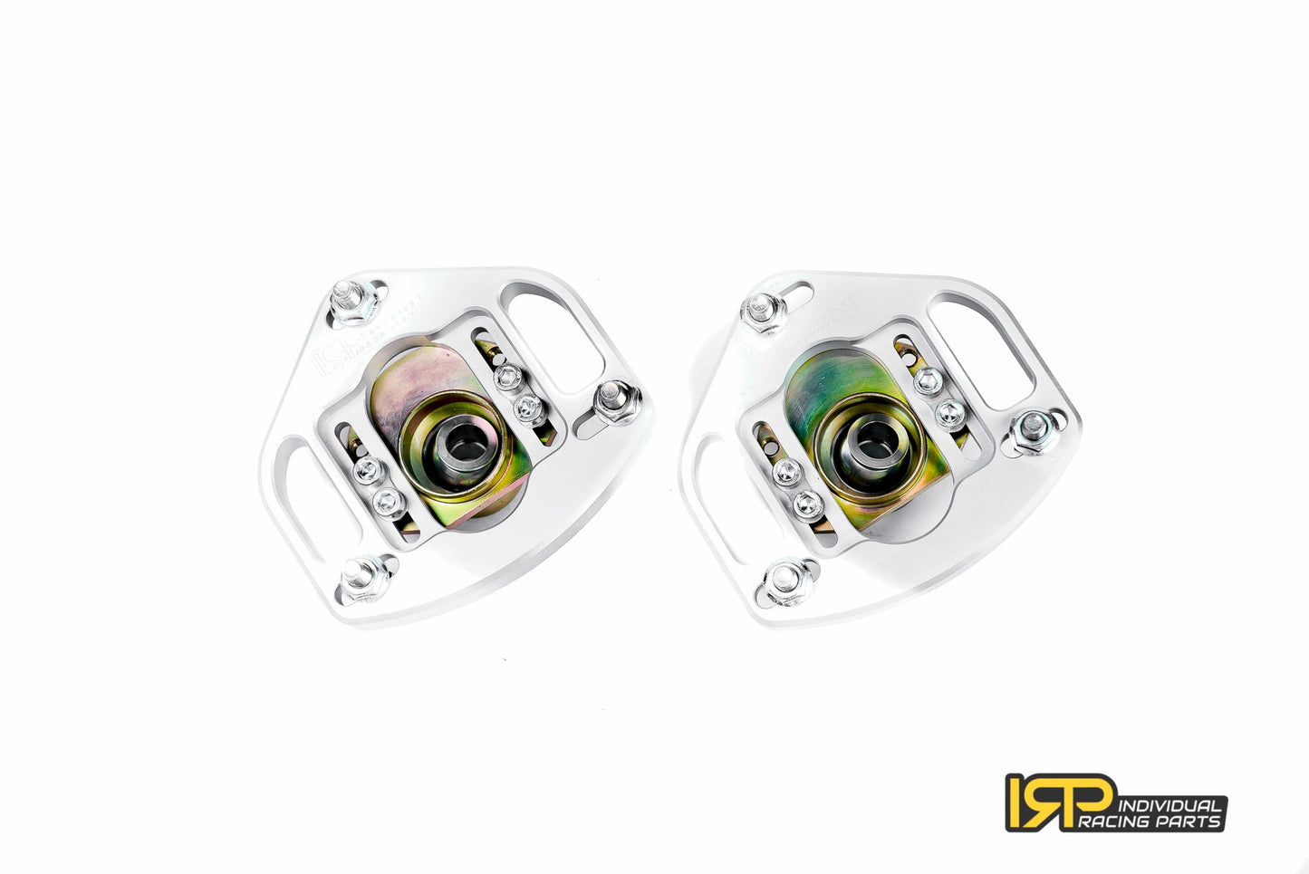 IRP - Placas de caster de cambagem ajustáveis ​​(para coilovers) BMW E46 (IRPACCP-46C) 