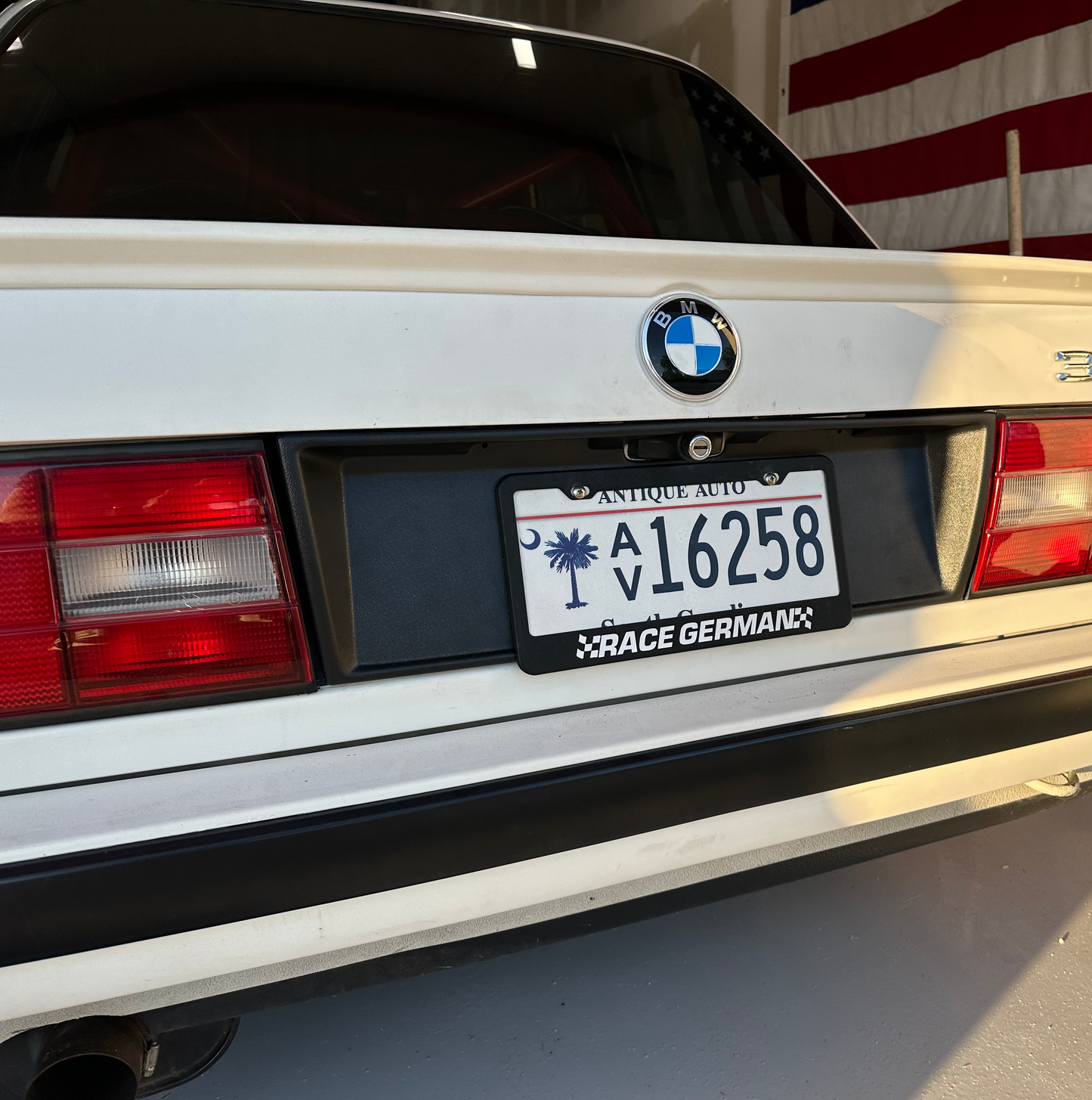 Race German -  E30 Late Model Euro Plate Filler